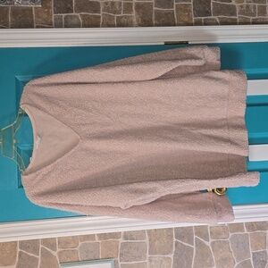 Women's size XXL pink soft sweater Caslon